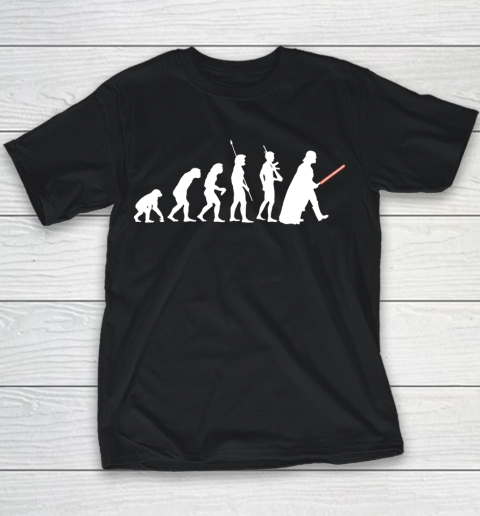 The Dark Side Of Evolution Star Wars Youth T-Shirt