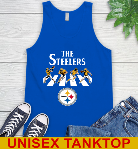 NFL Football Pittsburgh Steelers The Beatles Rock Band Shirt Tank Top 4