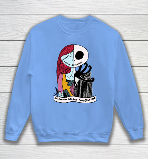 Jack and Sally  Blink 182 I Miss You Sweatshirt 7