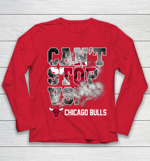 NBA Chicago Bulls Basketball Can't Stop Vs Youth Long Sleeve 8