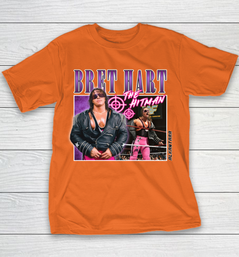 Bret Hart The Hitman Youth T-Shirt 4