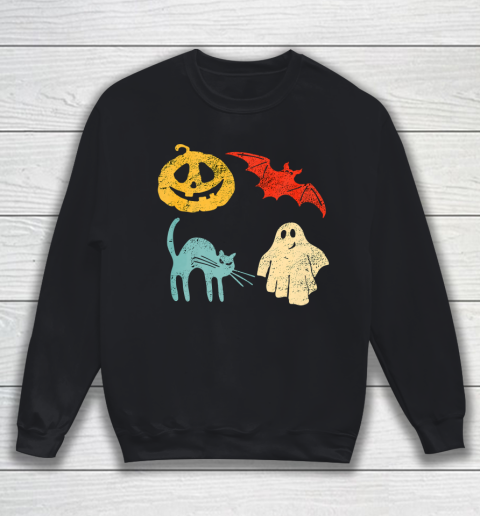 Vintage Halloween Icons Sweatshirt