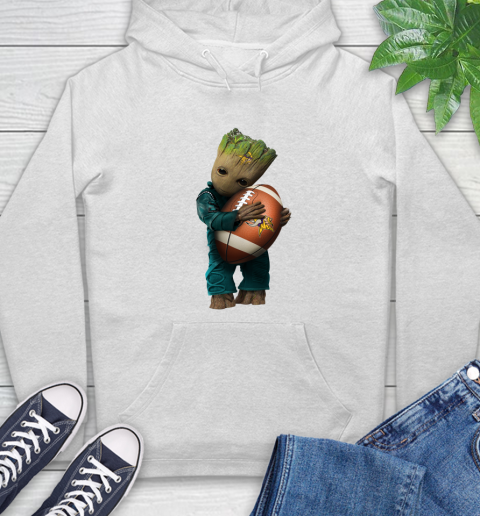 NFL Groot Guardians Of The Galaxy Football Sports Minnesota Vikings Hoodie