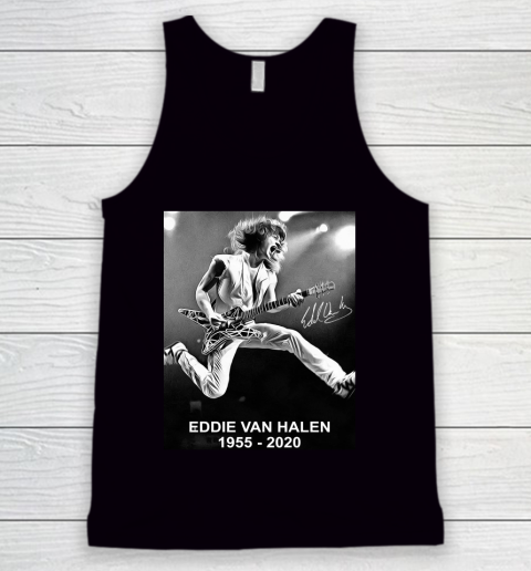 Eddie Van Halen RIP 1955  2020 Signature Tank Top