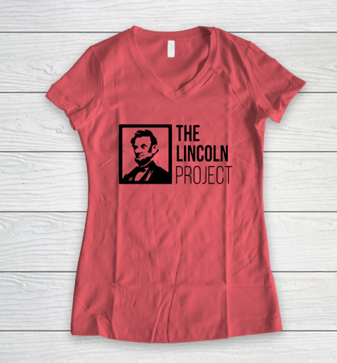 The Lincoln Project Women's V-Neck T-Shirt 3