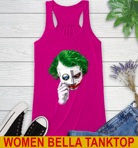 Buffalo Sabres NHL Hockey Joker Card Shirt Racerback Tank 6