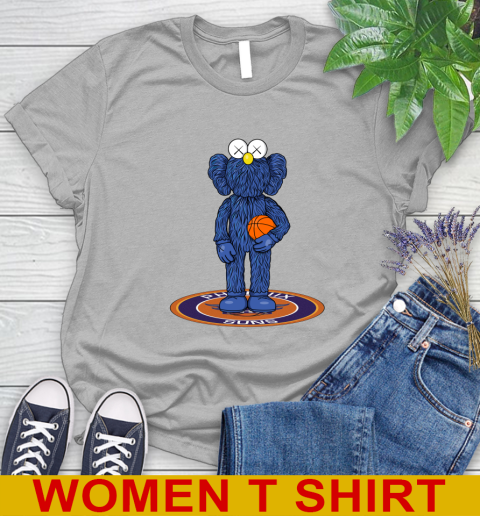 NBA Basketball Phoenix Suns Kaws Bff Blue Figure Shirt Women's T-Shirt 5