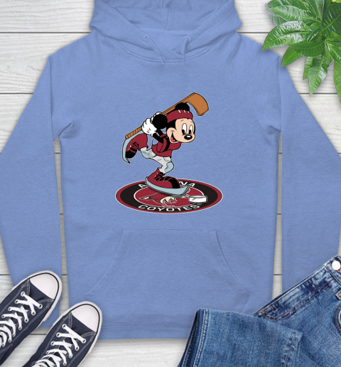 NHL Hockey Arizona Coyotes Cheerful Mickey Disney Shirt Hoodie 12