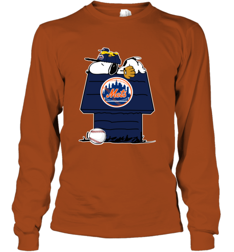 MLB New York Mets Snoopy Woodstock The Peanuts Movie Baseball T Shirt 8QYlHJP8ZpN long sleeve tee 14 95 151514 front texas orange