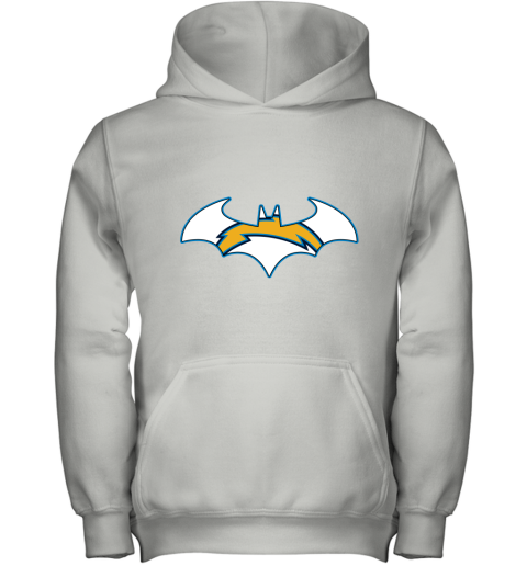 We Are The Los Angeles Chargers Batman NFL Mashup Youth Hoodie