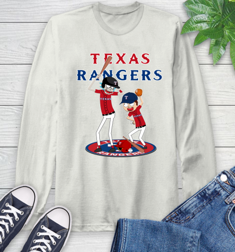 MLB Texas Rangers Rick And Morty Baseball 69