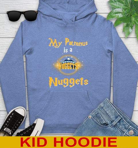 NBA Basketball Harry Potter My Patronus Is A Denver Nuggets Youth Hoodie 13 NBA Basketball Harry Potter My Patronus Is A Denver Nuggets Youth Hoodie - Image 13