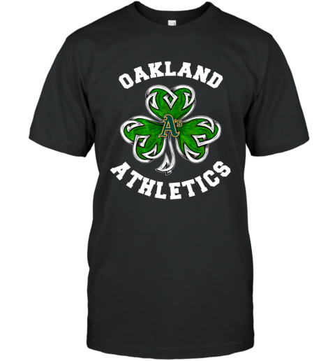 Oakland Athletics Triple Scoop 3/4 Black Sleeve Raglan Unisex M