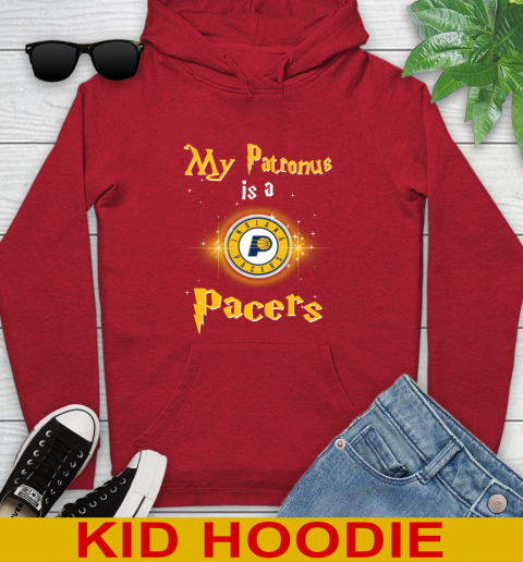 NBA Basketball Harry Potter My Patronus Is A Indiana Pacers Youth Hoodie 11