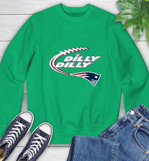 NFL New England Patriots Dilly Dilly Football Sports Sweatshirt 6