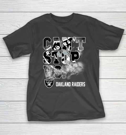 NFL Oakland Raiders Can't Stop Vs T-Shirt