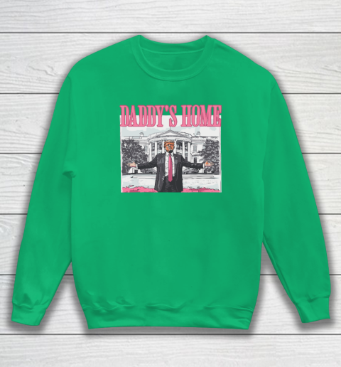 Funny Trump Pink Daddys Home Trump 2024 Sweatshirt 4
