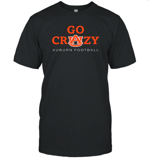 Go Crazy Auburn Football Unisex Jersey Tee