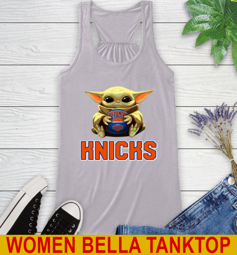 NBA Basketball New York Knicks Star Wars Baby Yoda Shirt 41