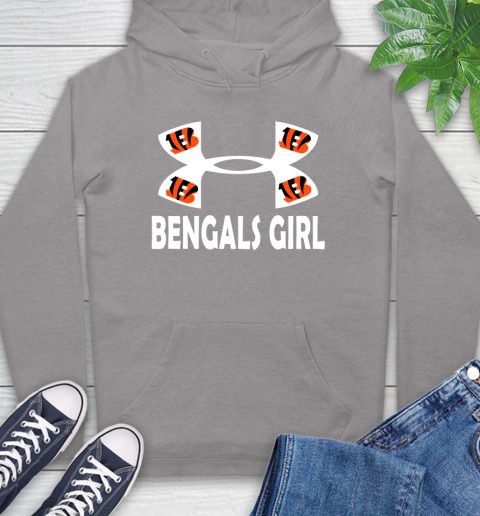 NFL Cincinnati Bengals Girl Under Armour Football Sports Hoodie 6