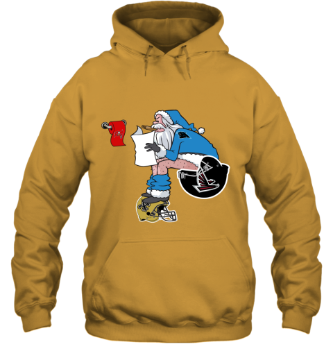fwyg santa claus carolina panthers shit on other teams christmas hoodie 23 front gold