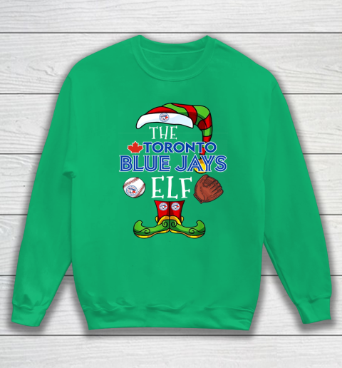 Toronto Blue Jays Christmas ELF Funny MLB Sweatshirt 5