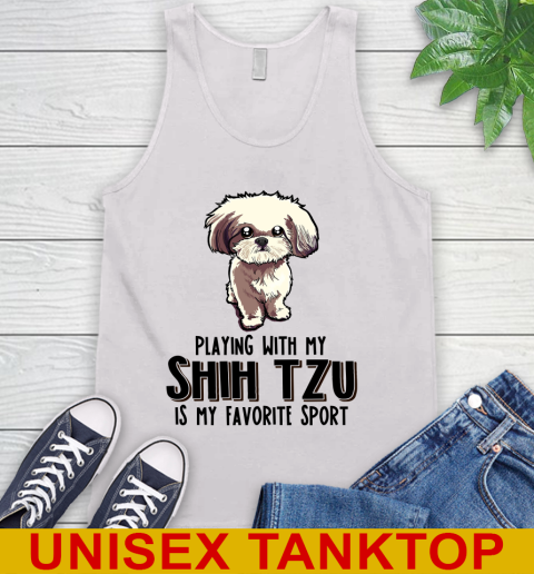 Playing with my shih tzu is my favorite sport 57