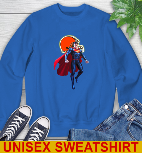 Cleveland browns clearance superman t shirt