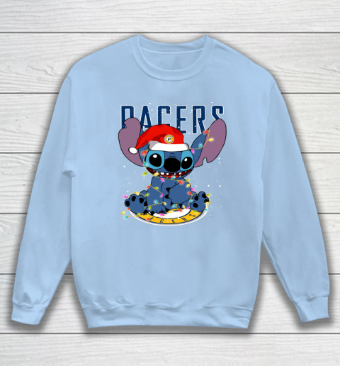Indiana Pacers NBA noel stitch Basketball Christmas Sweatshirt 4