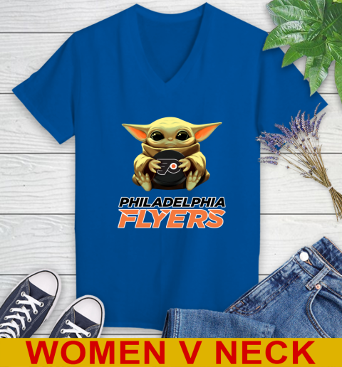 NHL Hockey Philadelphia Flyers Star Wars Baby Yoda Shirt 87