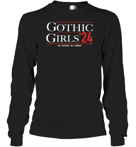 Gothic Girls 24 Long Sleeve T-Shirt