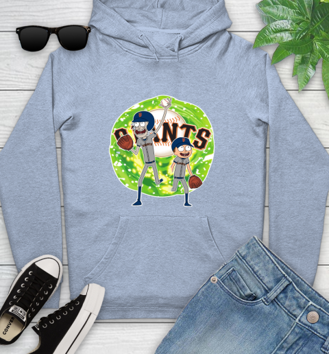 MLB San Francisco Giants Rick And Morty Baseball Sports Youth Hoodie 10