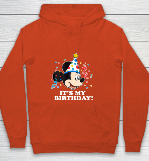 Disney Mickey Mouse Its My Birthday Youth Hoodie 3