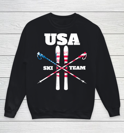 Team USA Ski Winter Olympics 2021 Youth Sweatshirt