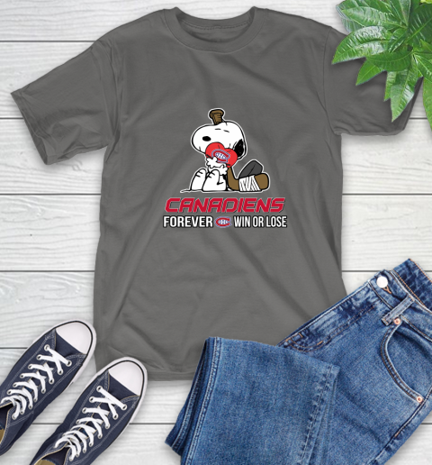 NHL The Peanuts Movie Snoopy Forever Win Or Lose Hockey Montreal Canadiens 9