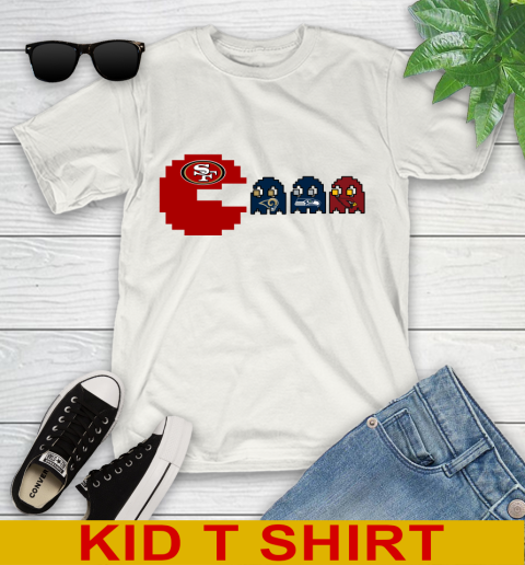 San Francisco 49ers NFL Football Pac Man Champion Youth T-Shirt