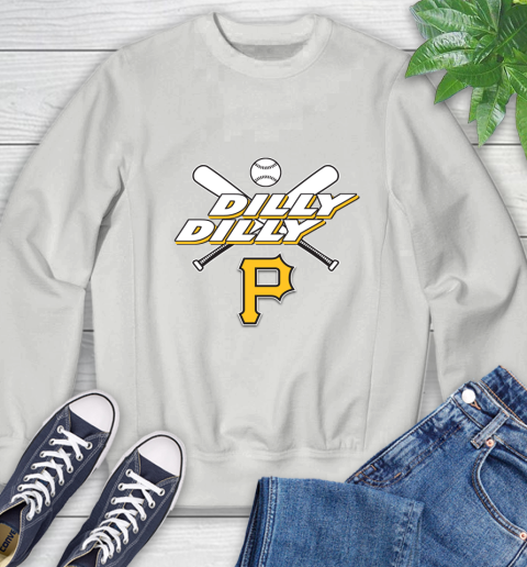 MLB Pittsburgh Pirates Dilly Dilly Baseball Sports Sweatshirt 5