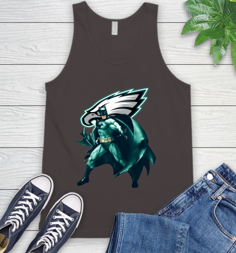 NFL Batman Football Sports Philadelphia Eagles Tank Top 7