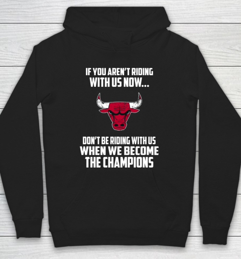 NBA Chicago Bulls Basketball We Become The Champions Hoodie