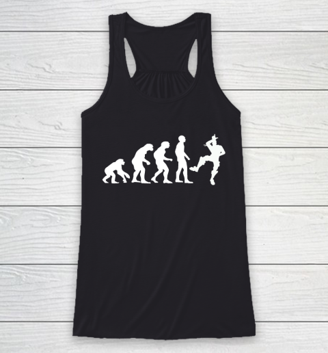 Fortnite Tshirt Human Evolution Take That L Emote Dance Racerback Tank