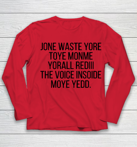 Blink 182 I Miss You Funny Jone Waste Yore Youth Long Sleeve 7