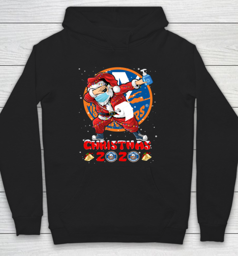 New York Islanders Funny Santa Claus Dabbing Christmas 2020 NHL Hoodie
