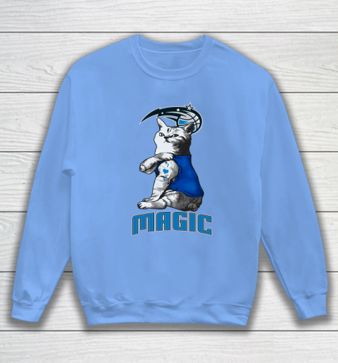 NBA Basketball My Cat Loves Orlando Magic Sweatshirt 8