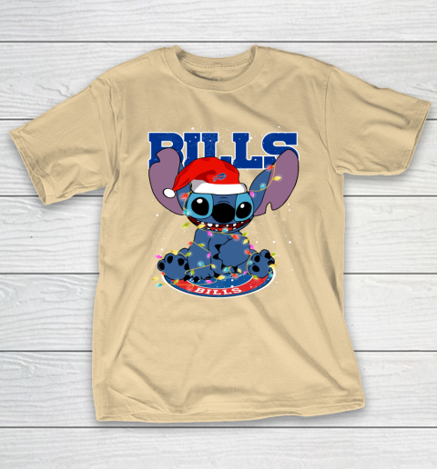 Buffalo Bills NFL Football noel stitch Christmas T-Shirt 5