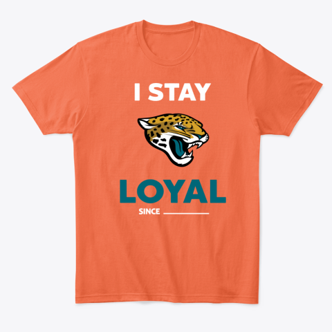 ej9r jacksonville jaguars i stay loyal classic t shirt 2 front orange