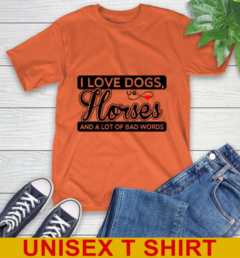 I love dogs horse alot of bad words 3