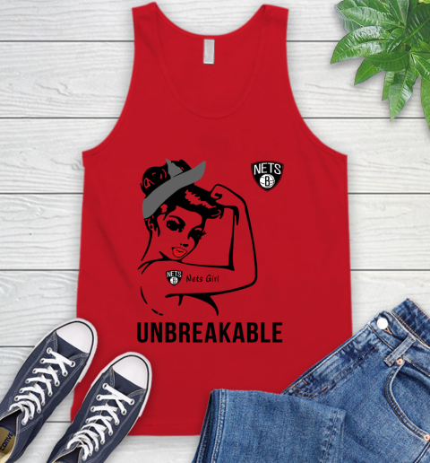 NBA Brooklyn Nets Girl Unbreakable Basketball Sports Tank Top 4