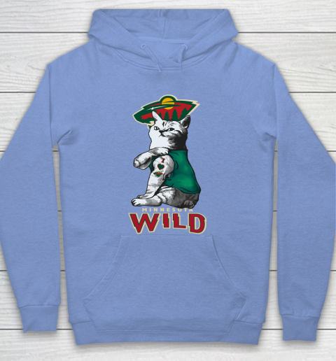 NHL My Cat Loves Minnesota Wild Hockey Hoodie 8