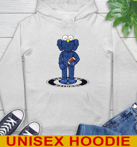 NFL Football Oakland Raiders Kaws Bff Blue Figure Shirt Hoodie