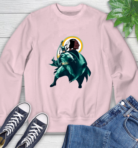 NFL Batman Football Sports Washington Redskins Sweatshirt 9